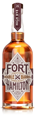 Fort Hamilton Double Barrel Bourbon Whiskey (750ml)