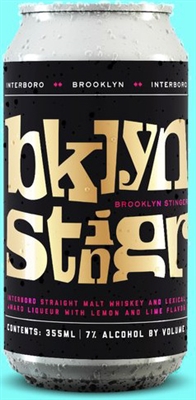Interboro Spirits BKLYN Stinger Single Can (1x355ml)