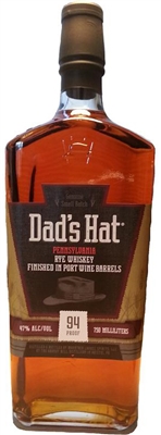 Dad's Hat Rye Finished in Port 94 proof (750ml)