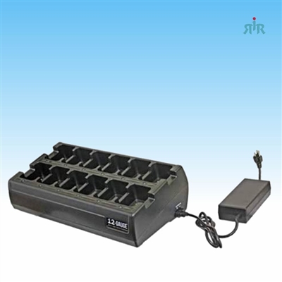 Gang Charger 12 Units NiCD, NiMH, Li-Ion Batteries