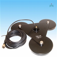 TRAM 1269 Magnet NMO Antenna Mount Triple 5" with 17' Cable and Assembled PL259 Connector