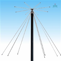 Base Antenna Wideband. 25-1300 MHz Receive, Transmit 28 MHz, VHF, UHF, 900, 1200 MHz Amateur Bands. TRAM 1410