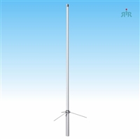 Base Antenna VHF 134-184 MHz, 4.5 dBd Gain, Tunable, 200 Watts Power Rating. TRAM 1487