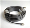 LMR240 100' Coaxial Cable Low Loss With PL259 Assembled Connectors, 100 ft. LMR-240