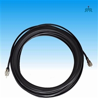 LMR-240 Coaxial Cable Low Loss 50 Ohms 25 ft with PL259 Connectors Assembled