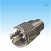 TRAM 140 UHF/ PL-259 Male Connector Nickel Plated for RG213, RG8, LMR400 Coax Cable