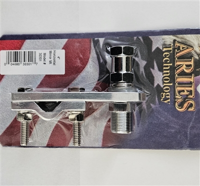 3.5" Mirror Mount Horizontal With Stud 30301
