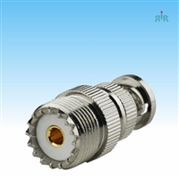 TRAM 5678 Adapter BNC Male to UHF Female, Low Loss