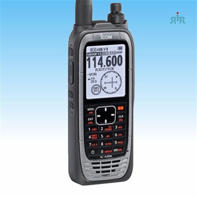 ICOM A25N Aviation Handheld 6 Watts with Communications and Navigation Version