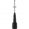 Antenna VHF Wideband NMO Black, With Spring, No Tuning