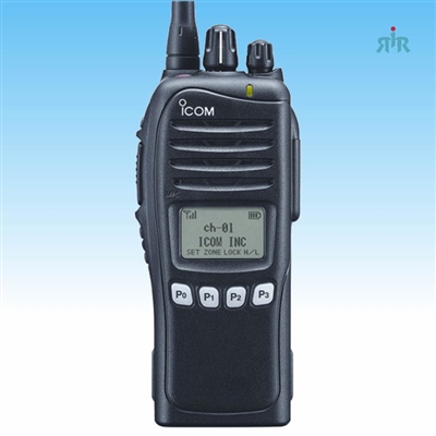 Icom F3161S VHF Analog and LTR portable radio, 512 channel, with display and keypad