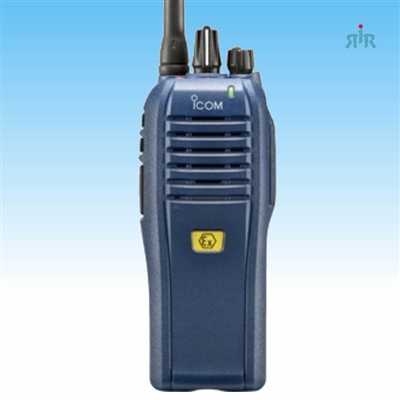 ICOM F3201DEX VHF, F4201DEX UHF ATEX Intrinsically Safe IDAS Portables