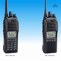 Icom F3261DS(DT) VHF, F4261DS(DT) UHF Analog, LTR, IDAS digital radio, 512 channel, GPS