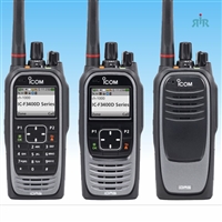 ICOM F3400D VHF, F4400D UHF Series LTR, IDAS Digital, Analog Radios