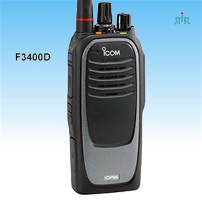 ICOM F3400D, F4400D Digital Analog Portables.