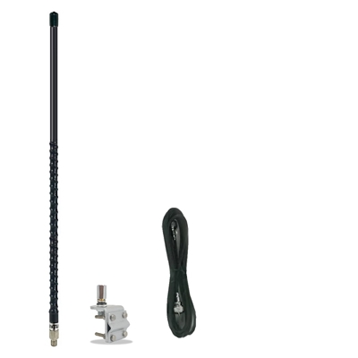 Hustler F62B F3B CB Antenna