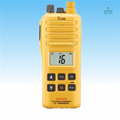 ICOM Marine VHF Handheld for Survival Crafts. GM1600