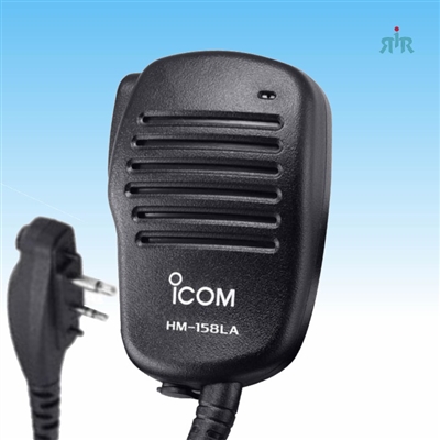 ICOM HM158LA Speaker Microphone with Earphone Jack