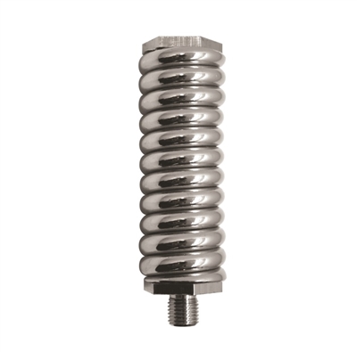 Spring For CB Mobile Antenna.  Heavy Duty Spring. 3" Tall. 3/8"x24 Threaded. ProComm JBC404