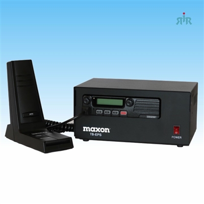 Maxon Base Station TB-8102 136-174 MHz, TB-8402 400-470 MHz with Desk Microphone