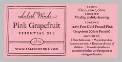 Pink Grapefruit essential oil