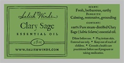 Clary Sage Essential Oil .5 oz
