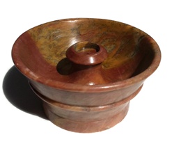 Stone Bowl Incense Stick & Cone Burner