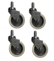 Set of 4 RubbermaidÂ® 3" 7570-L2  Replacement Casters