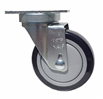 Light Duty 4"X1-1/4" Swivel Caster Polyurethane on Polyolefin Core