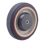 5" Pemco KasterKat Shopping Cart Caster Wheels, Polyurethane