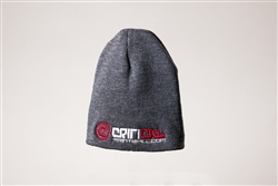 Critical Paintball Cap Grey - Logo