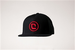 Critical Paintball Snap Back Hat Black - Icon