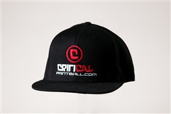 Critical Paintball Snap Back Hat Black - Logo