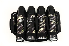 Critical Paintball V4 True Ejection Stealth Pack - 4+5 - Edge Olive/Tan