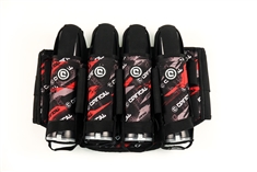Critical Paintball V4 True Ejection Stealth Pack - 4+5 - Edge Red