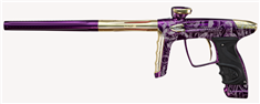 DLX Luxe TM40 Paintball Marker- Special Edition Polished Purple/Gold