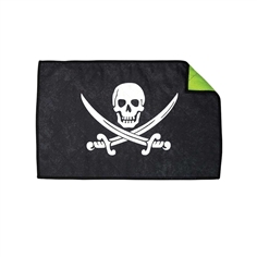 Exalt Microfiber Cloth Player Size -Pirate Jolly Roger