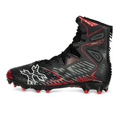 HK Army Diggerz_X 1.5 Hightop Cleats - Black/Red