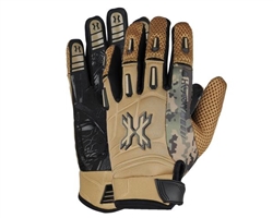 HK Army Paintball Full Finger Pro Gloves - Tan