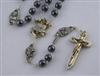 Warrior Rosary 8MM Hematite