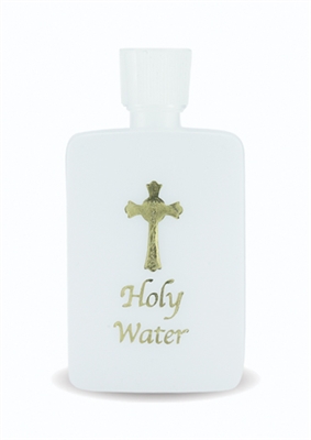 4 OZ Plastic Holy Water Bottle