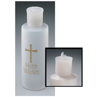 4 OZ Plastic Holy Water Bottle