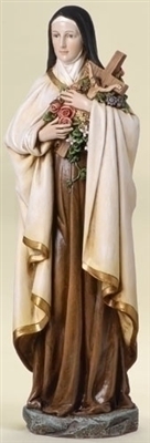 14" ST THERESE STATUE