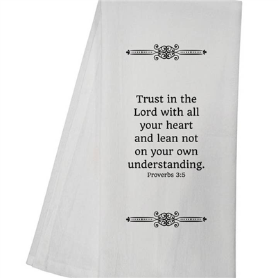 Trust in the Lord Tea Towel