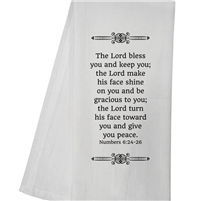 The Lord Bless You Tea Towel
