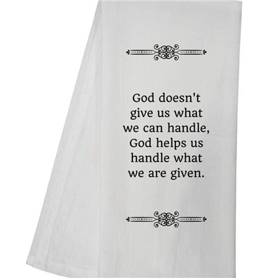 Help Us Handle Tea Towel
