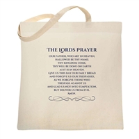The Lord's Prayer Tote Bag