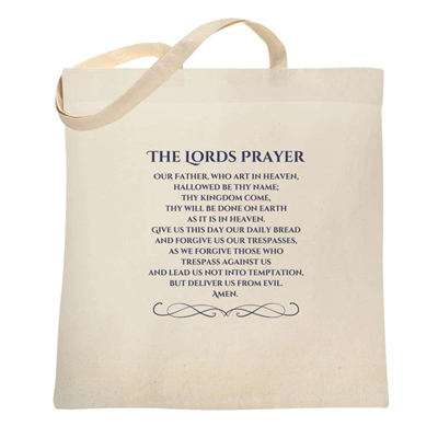 The Lord's Prayer Tote Bag
