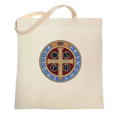 St. Benedict Tote Bag