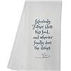 Bless this Food Tea Towel